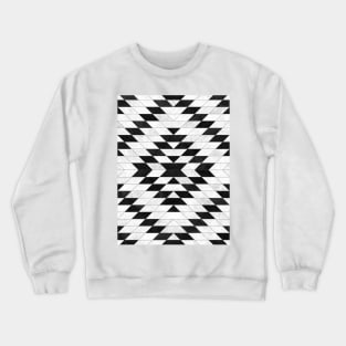 Urban Tribal Pattern No.15 - Aztec - White Concrete Crewneck Sweatshirt